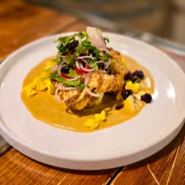 Golden Cauliflower Curry.