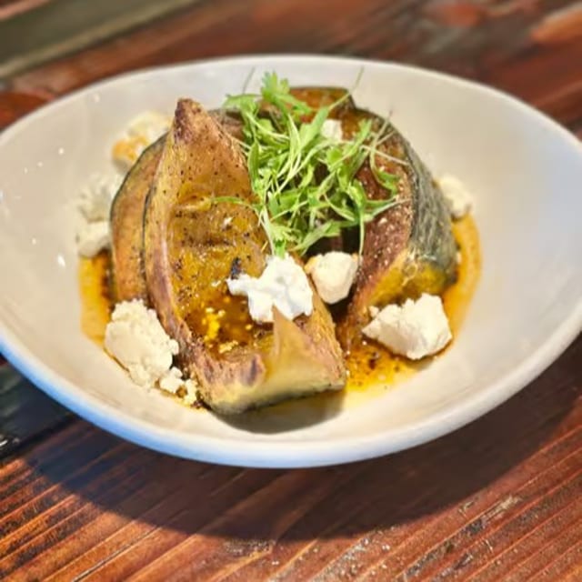 Roasted Kabocha Squash.
