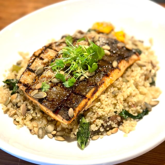 Grilled Wild Salmon.