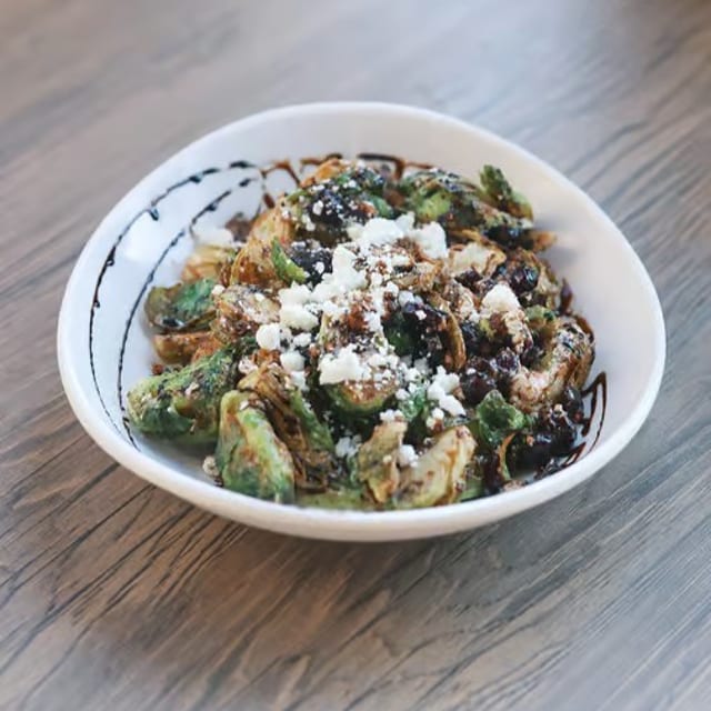 Crispy Brussels Sprouts.